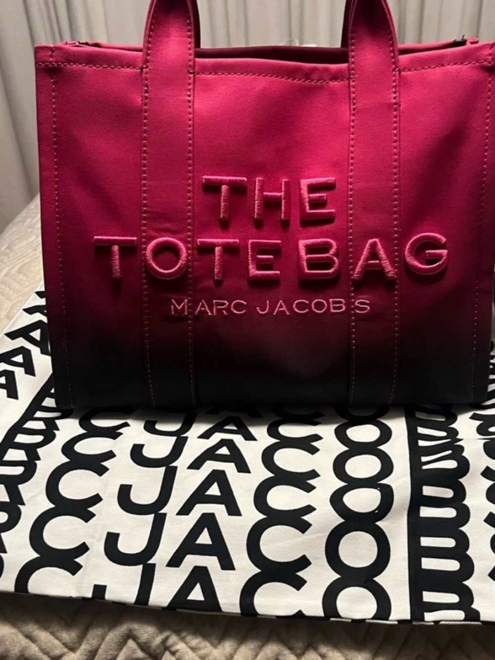 Marc Jacobs Pink Ombre Shoulder Tote